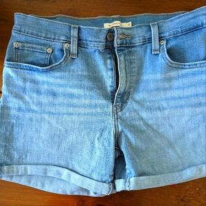 Levi's High Rise Jean Shorts